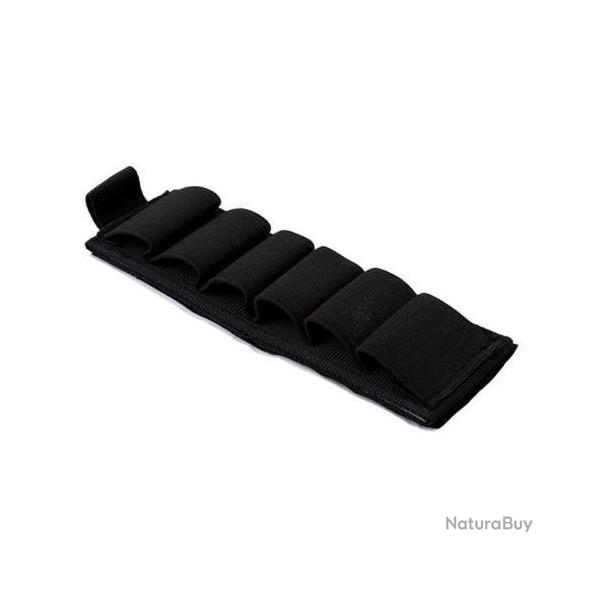 porte cartouche velcro calibre 12 - noir