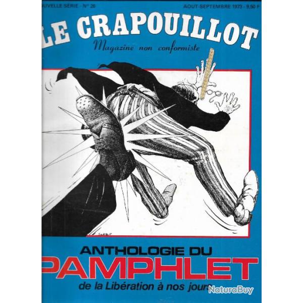 le crapouillot nouvelle s�rie n�26 anthologie du pamphlet de la lib�ration � nos jours 1973