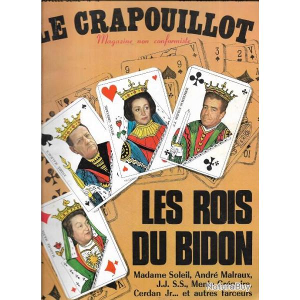 le crapouillot nouvelle s�rie n�16 les rois du bidon , madame soleil, menie gr�goire, cerdan jr,