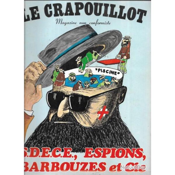 le crapouillot nouvelle s�rie n�19 sdece espions barbouzes et cie hiver 1971-72