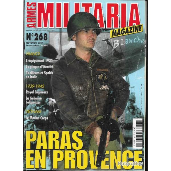 Militaria magazine 268 �puis� �diteur, paras ren provence, vietnam marine corps, vietnam