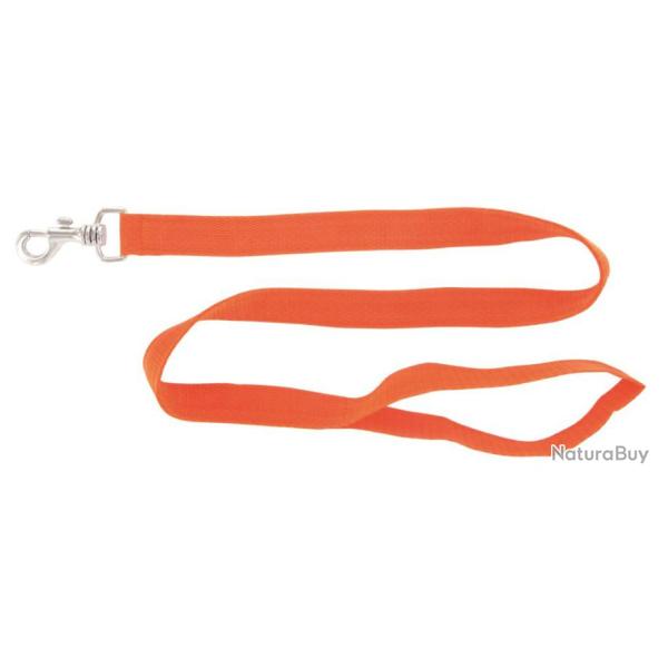 LAISSE NYLON DOUBLEE - 10m- ORANGE