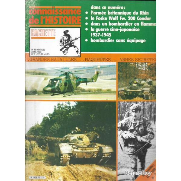 connaissance de l'histoire n�55 focke wulf fw 200 condor, bombardier en flammes, guerre sino-japonai