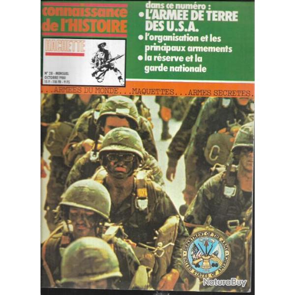 connaissance de l'histoire n�28 l'arm�e de terre des usa, la r�serve et la garde nationale