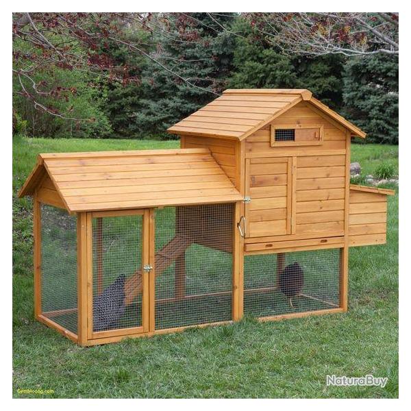 Poulailler XL clapier abri poule caille lapin volaille coq enclos poule parc cielterre-commerce