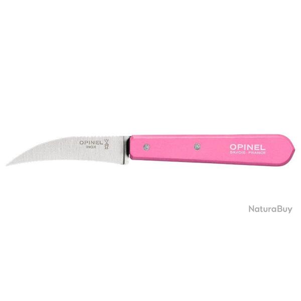 OPINEL - OP002037 - COUTEAU � L�GUMES N�114 - LAME 70MM - MANCHE FUCHSIA- PAR 6