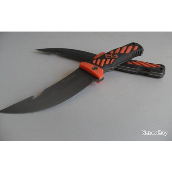 Poignard De Survie Bear Grylls Pro 26 Cm Type Acier Inoxydable