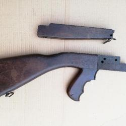 Crosse compl&egrave;te pistolet mitrailleur Ingram M6 - RARE -