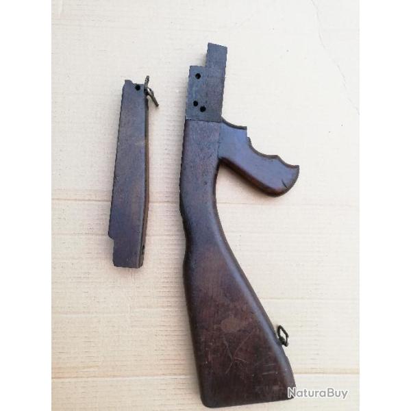 Crosse complte pistolet mitrailleur Ingram M6 - RARE -