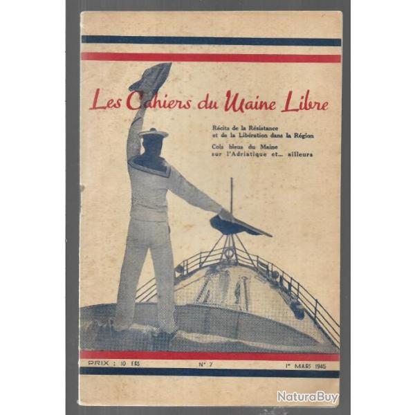 les cahiers du maine libre n�7 1er mars 1945