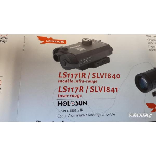 5094 POINT ROUGE  HOLOSUN MODELE INFRA-ROUGE LS117IR/SLVI840 NEUF