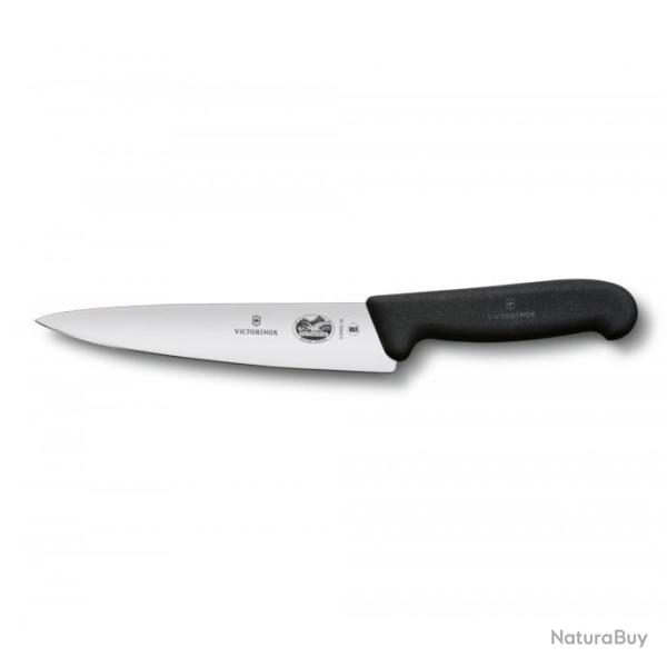 Victorinox - Couteau � D�couper Fibrox - Noir - 5.2003.19