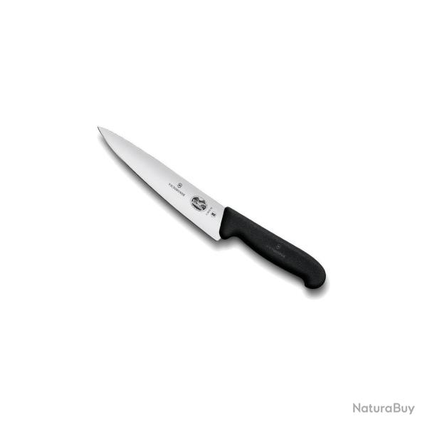 Victorinox - Couteau Eminceur 22Cm Noir - 5.2003.22