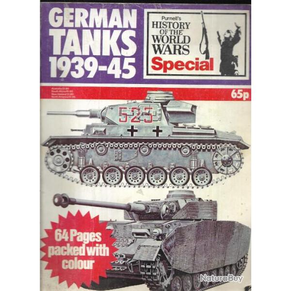 connaissance de l'histoire n�17 chars de combat allemands 39-45  version anglaise !!! german tanks