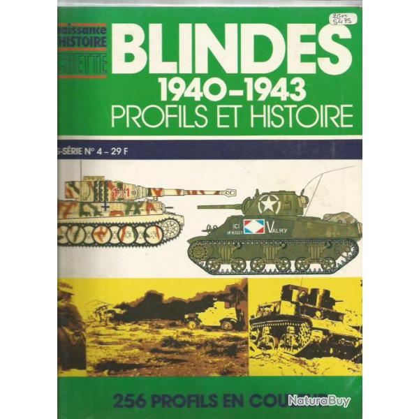 connaissance de l'histoire ,blind�s 1940-1943 et 1944-1945 .profils et histoire. panzers. tanks