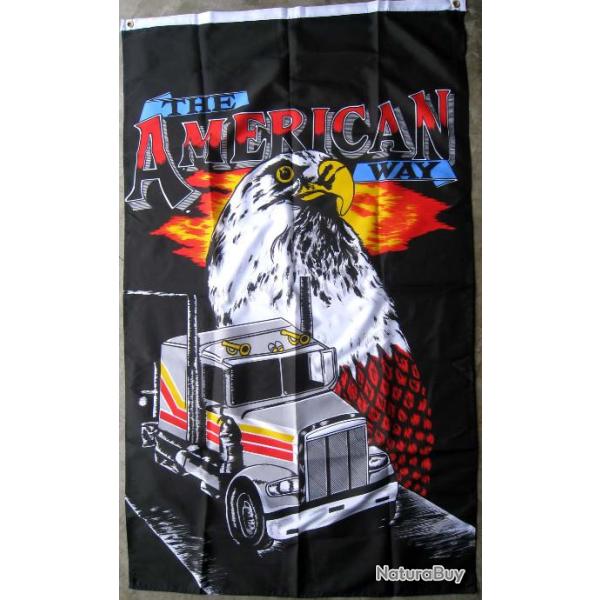 DRAPEAU USA AMERICAN WAY Ref.140