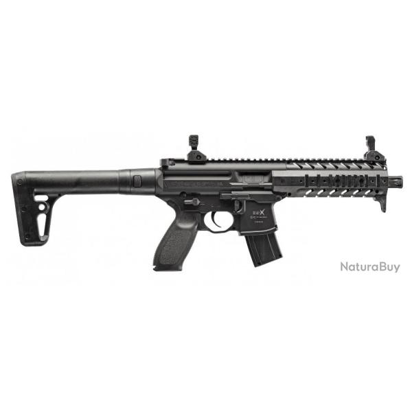 Carabine Sig Sauer MPX CO2 4,5 mm plombs NOIR