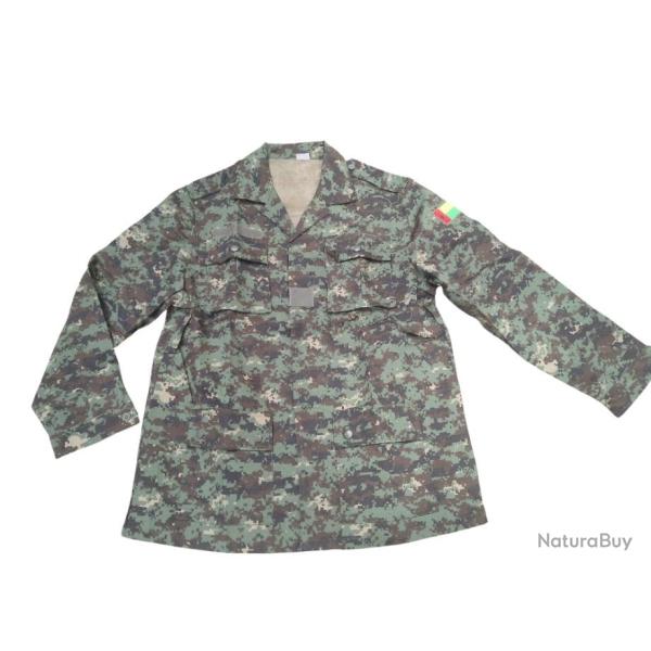 Veste de  combat 4 poches camo digital jungle - Taille XL ( TP 112  cm)