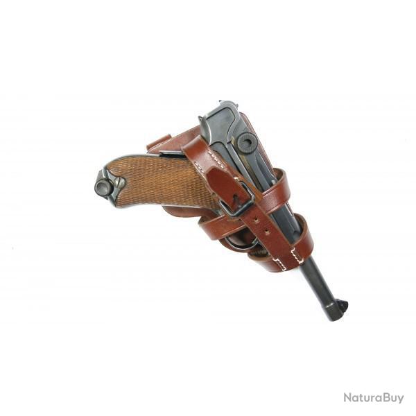 Etui cuir P08 parachutiste Wh