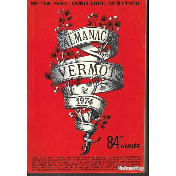 almanach vermot 1974 84me ann�e