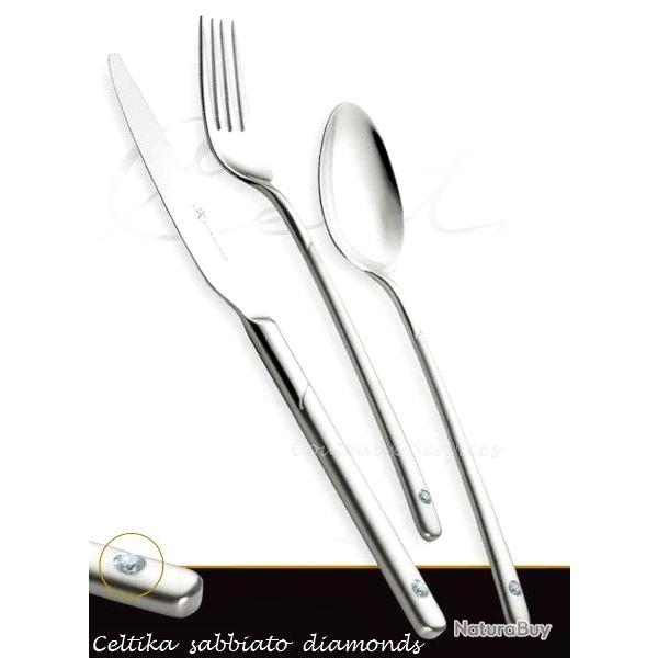 Set de couverts de table 24 pcs Celtika sabbiato diamonds