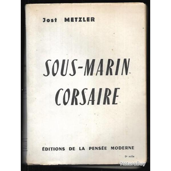 u-boot . u-boat. sous-marin corsaire. jost metzler. U 69