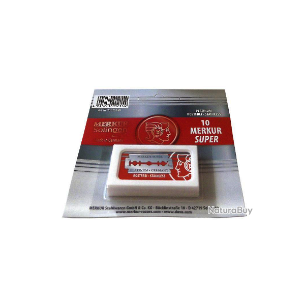 Lames de rasoirs Merkur Super inoxydables