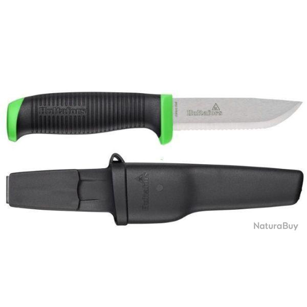 Couteau Hultafors lame fixe crant�e