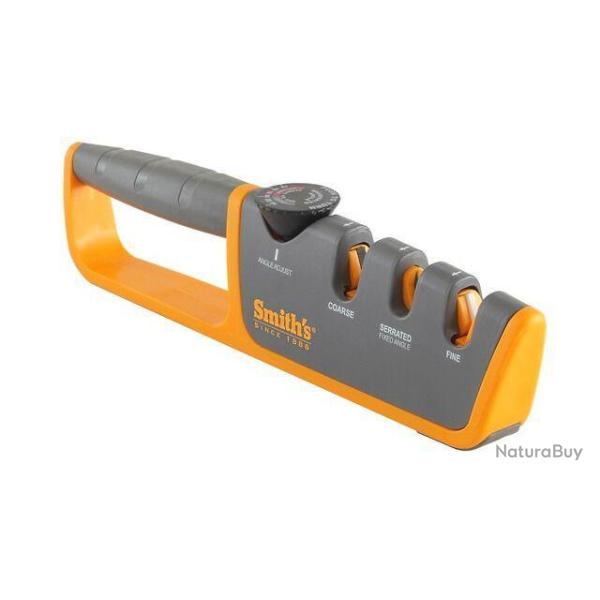 Aiguiseur 3 fonctions avec angle ajustable Smith's Pull-Thru