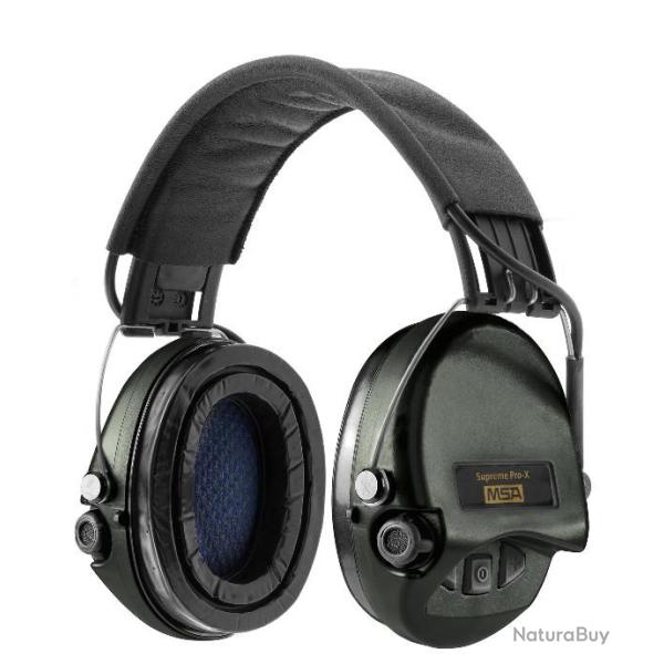 PACK MSA CHASSE:CASQUE +TALKIE+CORDON MICRO
