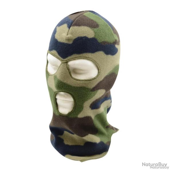 Cagoule confort chaude polyester micro polaire camo CE