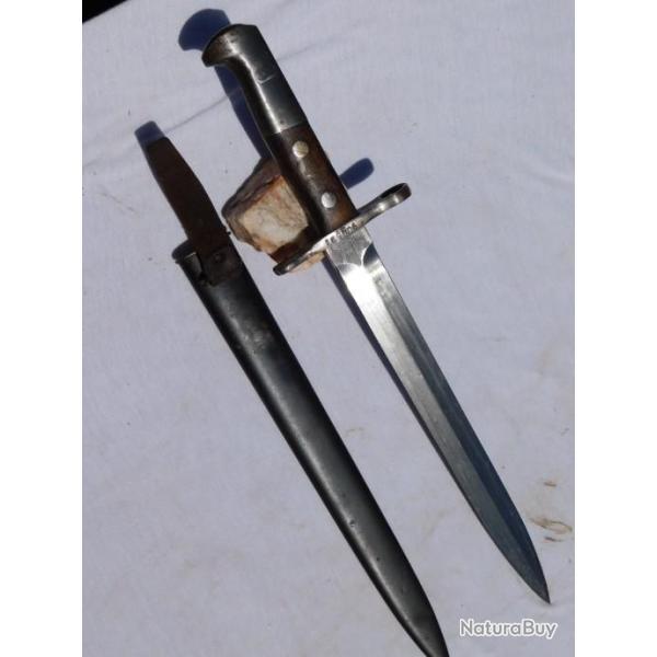 BELLE BAIONNETTE SUISSE   MODELE 1918..WAFFENFABIRK NEUHAUSEN ..  voir ....