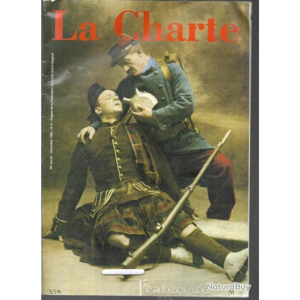 lot de revues LA CHARTE  revue de l'organe de la fdration nationale Andr Maginot , indochine,