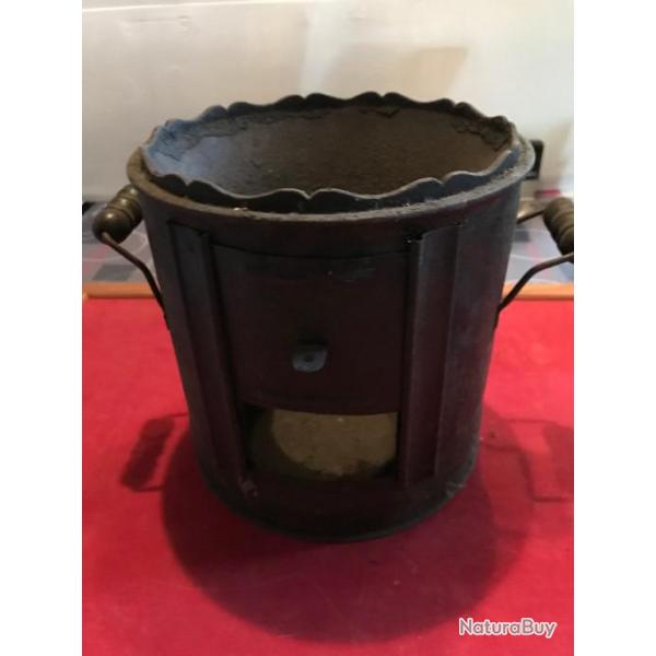 occupation art populaire , grilloir orge ou autre   pour ersatz de caf� , ww2 circulaire