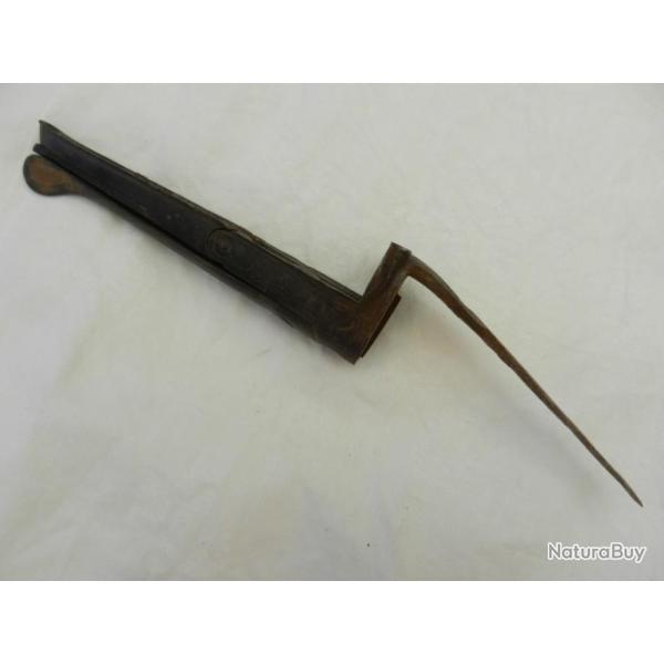 pi�ce d�tach�e pour fusil de chasse ancien - cl� de maintien