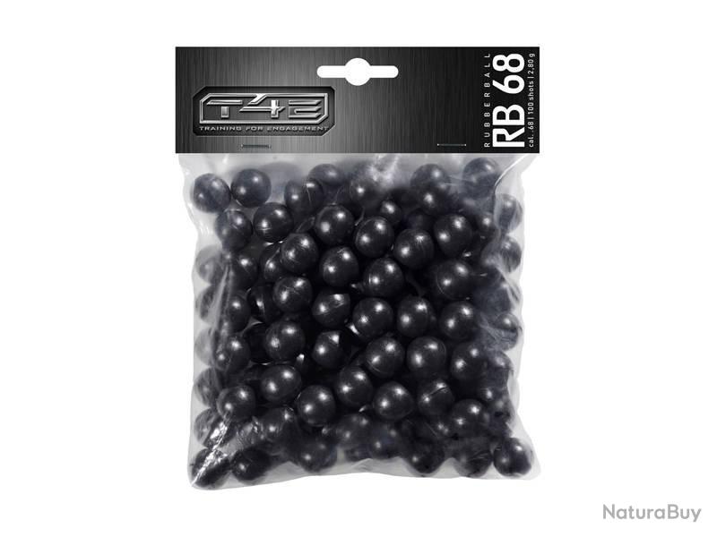Balles en caoutchouc RazorGun cal .68 pour HDX/HDS/HDB - 20 pièces