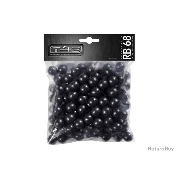 Balles caoutchouc pour UMAREX T4E HDS Calibre 68 (x100)