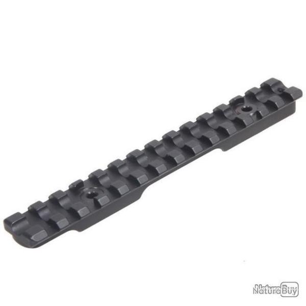 Rail Picatinny en acier tremp� pour CZ 452/455 - CONTESSA 0 MOA