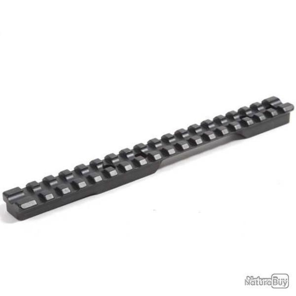 Rail Picatinny en acier tremp� pour Mannlicher Classic Long - CONTESSA 0 MOA