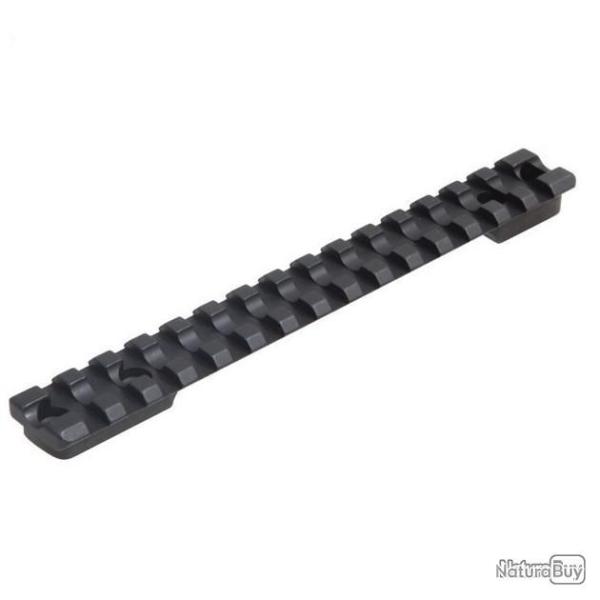 Rail Picatinny en acier tremp� pour Weaterby Vanguard Short - CONTESSA 0 MOA