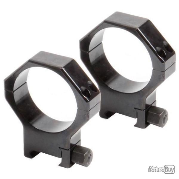 Paire de bagues Picatinny en acier renforc -  40 mm H 14,5 mm - CONTESSA