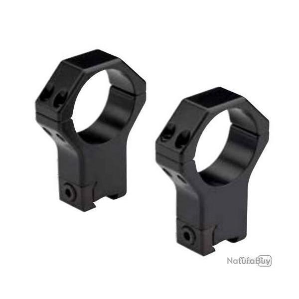 Paire de bagues pour carabines avec guide � queue d'aronde 11/12 mm-60� - � 1"" H 26mm - CONTESSA