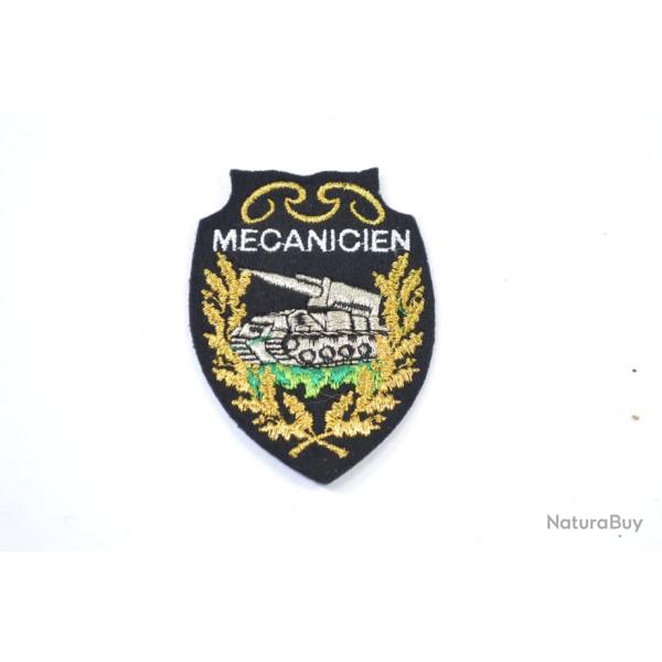Patch fantaisie Arm�e Fran�aise ann�es 1970 - 1980.  M�canicien
