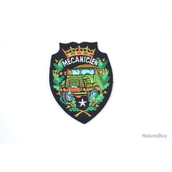 Patch fantaisie Arm�e Fran�aise ann�es 1970 - 1980.  M�canicien poids lourds GMC
