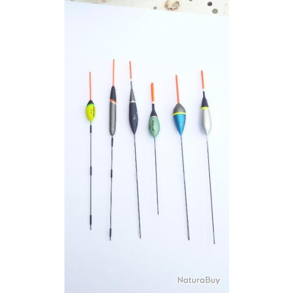 lot de 6 flotteurs au coup