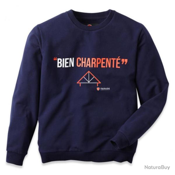 Collection de sweats professionnels � motifs humoristiques Parade Protection SWEAT 3XL Bleu marine T