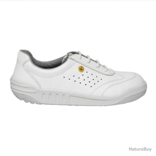 Chaussures de s�curit� mixtes en cuir pleine fleur S1 ou S1P ESD Parade Protection JAGARA JAGUAR Bla