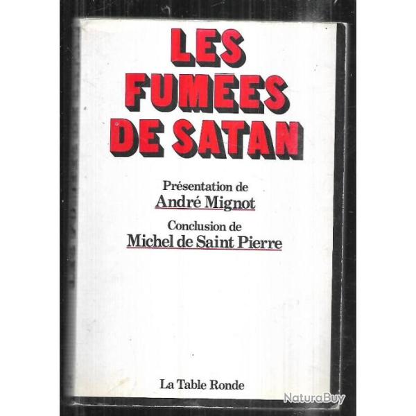 les fumes de satan andr mignot , religion