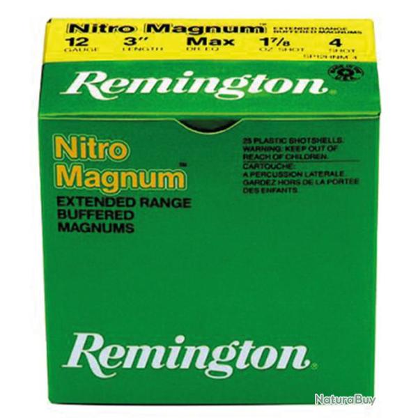 Cartouches Remington Nitro Magnum longue distance - Cal. 12/76