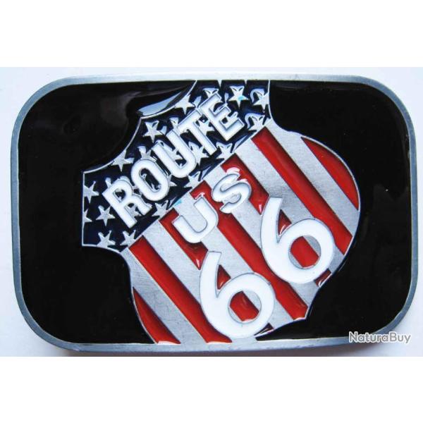 BOUCLE DE CEINTURE ROUTE 66 - Ref.45
